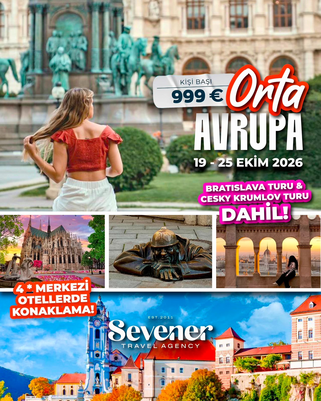 19-25 EKİM ORTA AVRUPA TURU