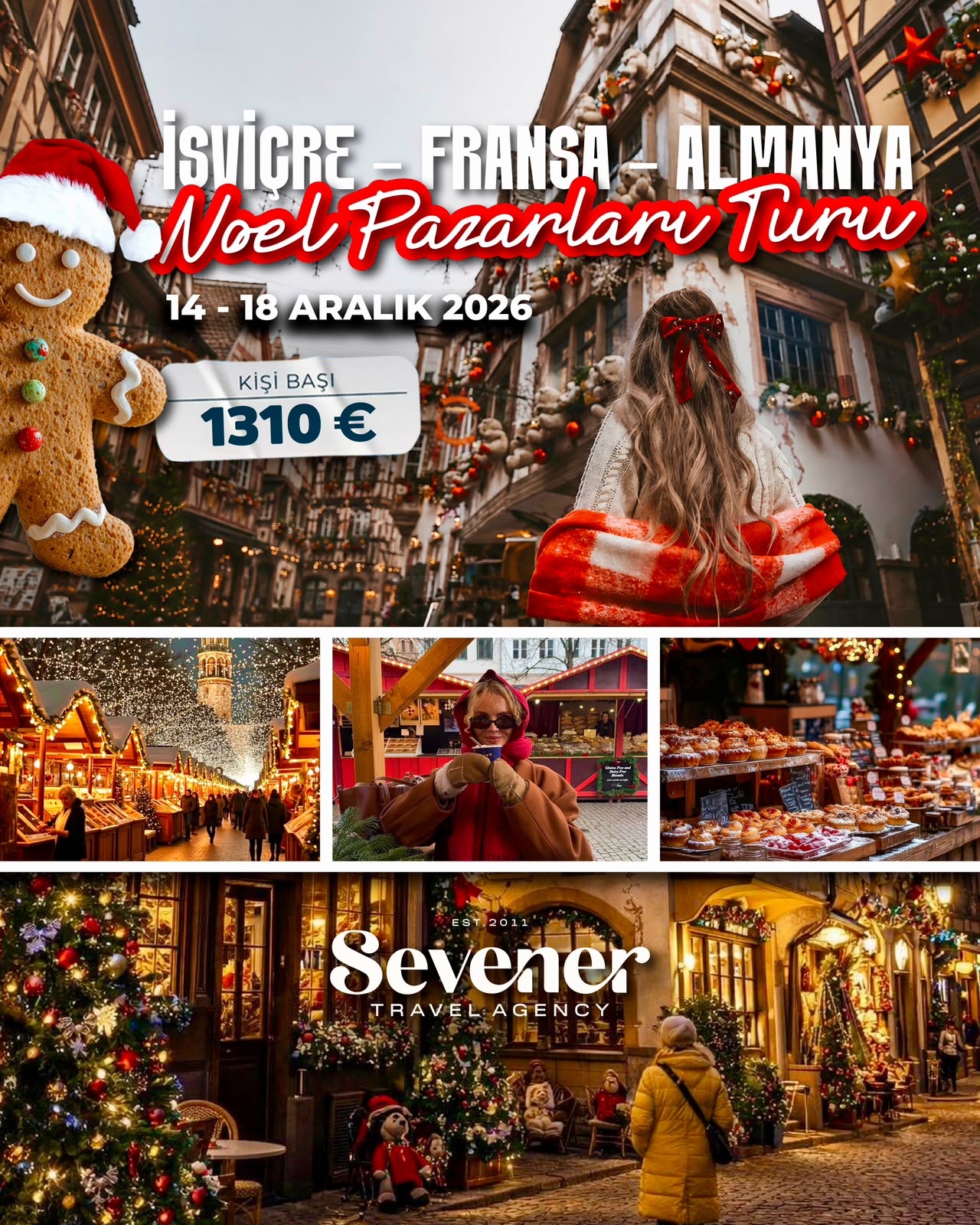 İSVİÇRE – FRANSA – ALMANYA NOEL PAZARI TURU